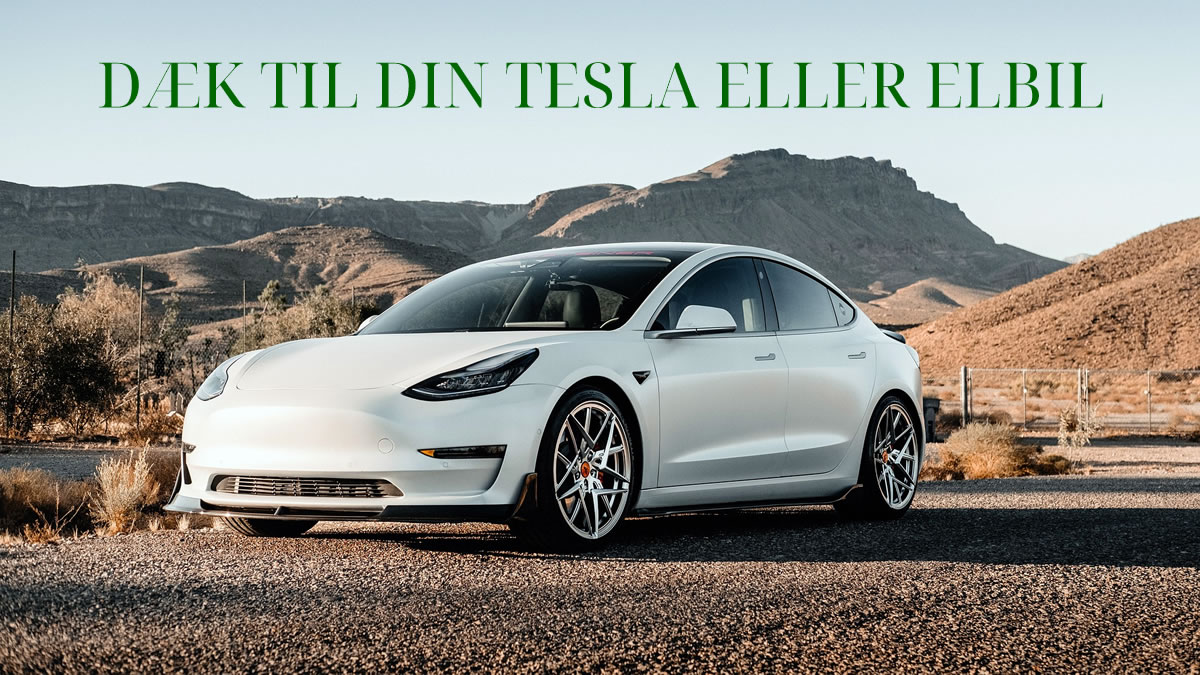 Dæk til Tesla og Elbiler